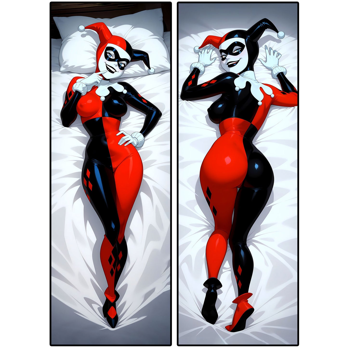 Harley-001 | DC Comics | Dakimakura (Body Pillowcase) - AdehnoryGifts