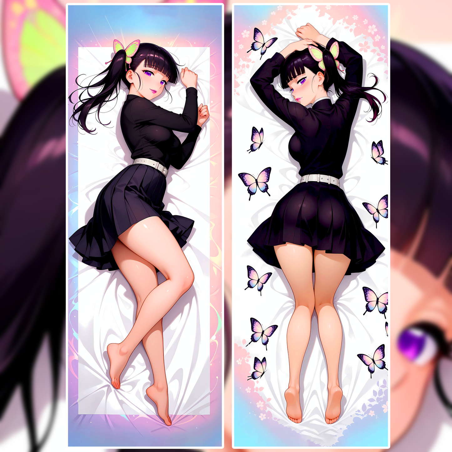 Kanao Tsuyuri | Demon Slayer Waifu Dakimakura (Body Pillowcase)