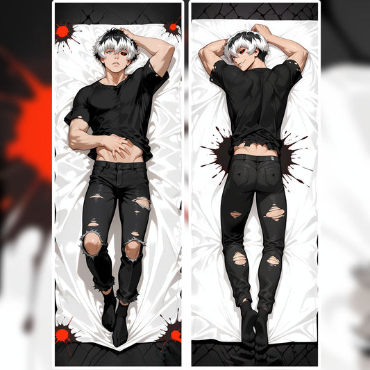 Ken Kaneki | Tokyo Ghoul Husbando Dakimakura (Body Pillowcase)