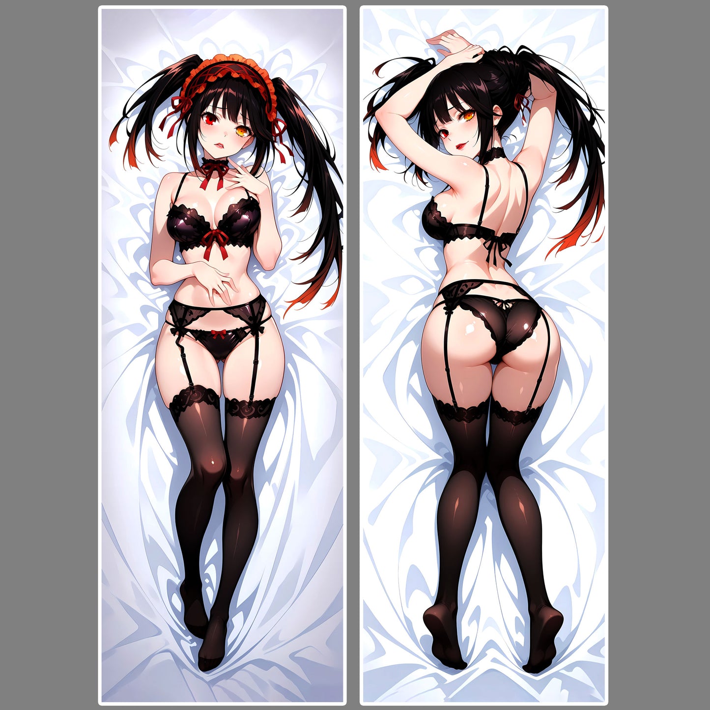 Kurumi Tokisaki Ver01 | Date A Live Waifu Dakimakura (Body Pllowcase)