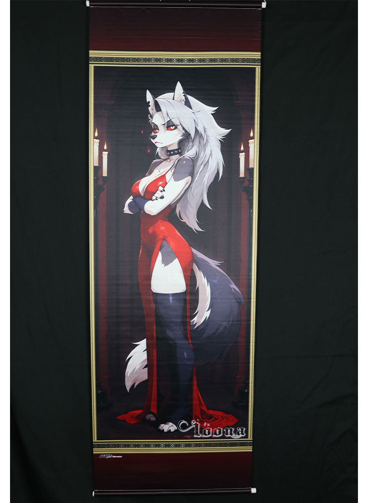 Loona - Long Wall Scroll 50x150cm | Satin Weave Fabric