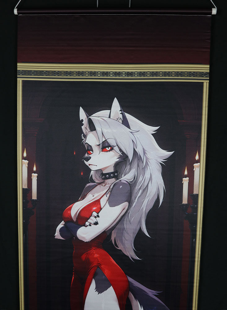 Loona - Long Wall Scroll 50x150cm | Satin Weave Fabric