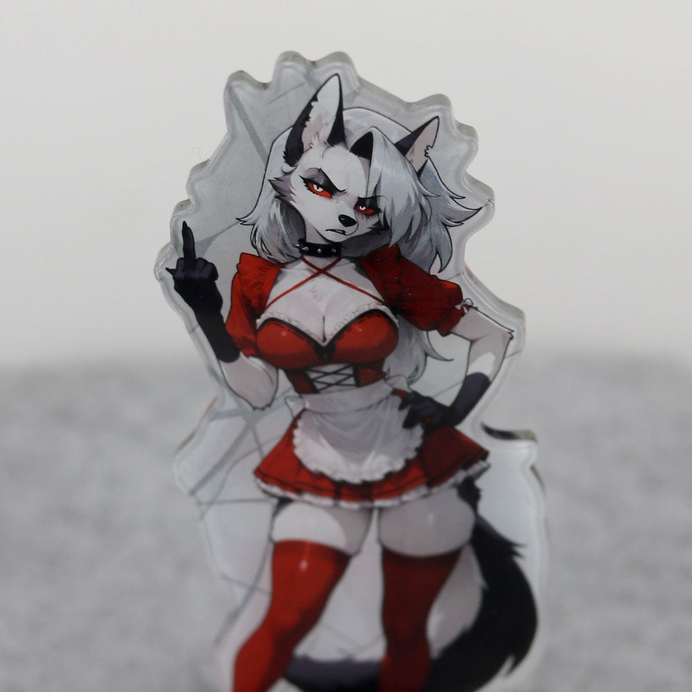 Loona Maid Outfit Acrylic Standee – “Hostile Edition” (13cm)