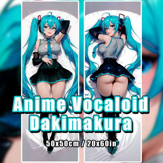 Hatsune Miku - Vocaloid - Body Pillow Cover – Dakimakura