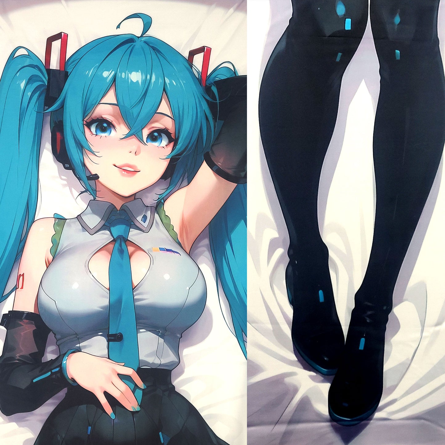 Hatsune Miku | Vocaloid Waifu Dakimakura (Body Pillowcase)