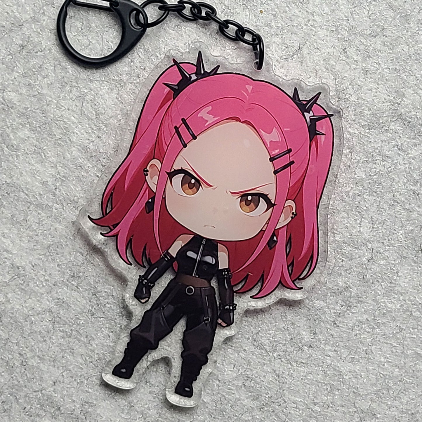 Demon Hunters Mira - Chibi Acrylic Keychain – 3.5” KPOP: