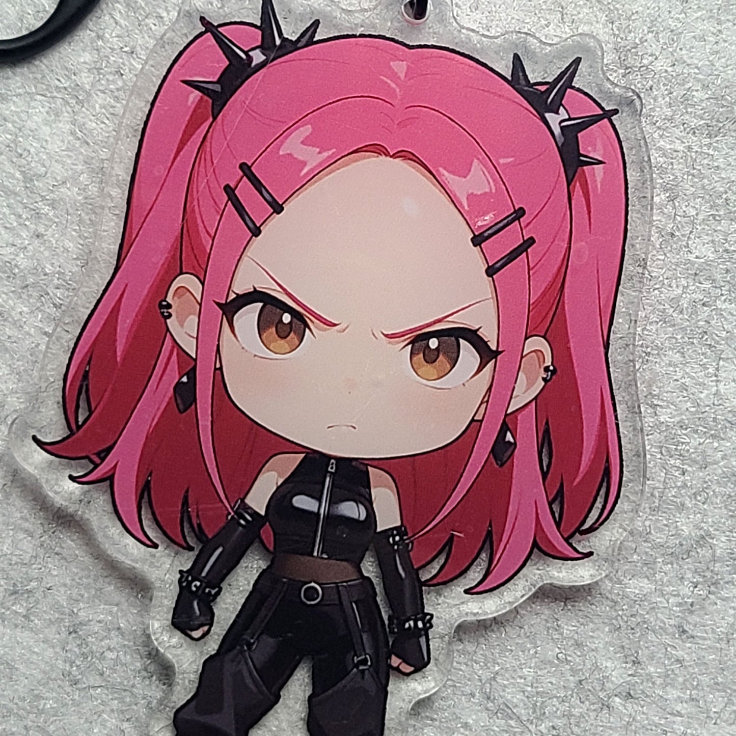 Demon Hunters Mira - Chibi Acrylic Keychain – 3.5” KPOP: