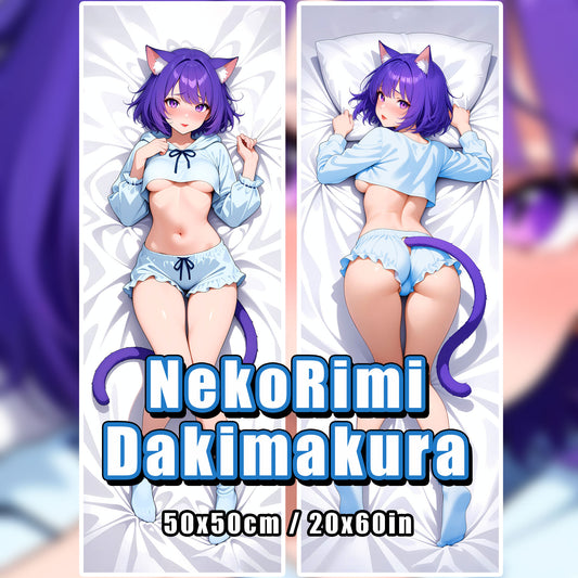 NekoRimi CatGirl - Body Pillow Cover – Dakimakura