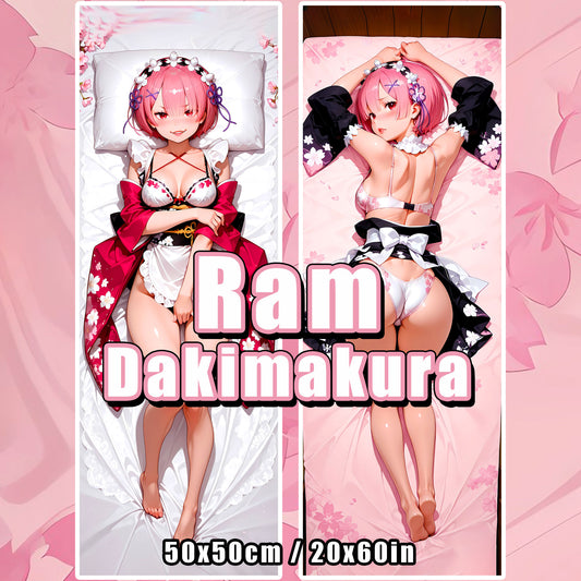 Ram - Demon Maid - Body Pillow Cover – Dakimakura