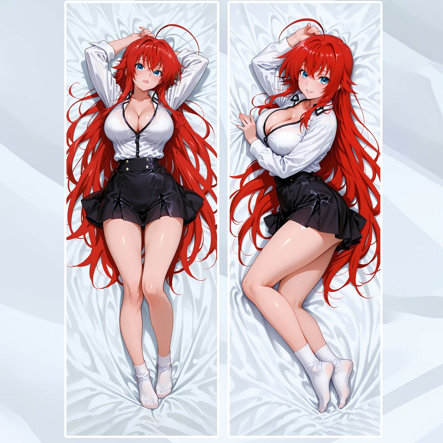Rias Gremory Ver01 | High School DXD Waifu Dakimakura (Body Pillowcase)