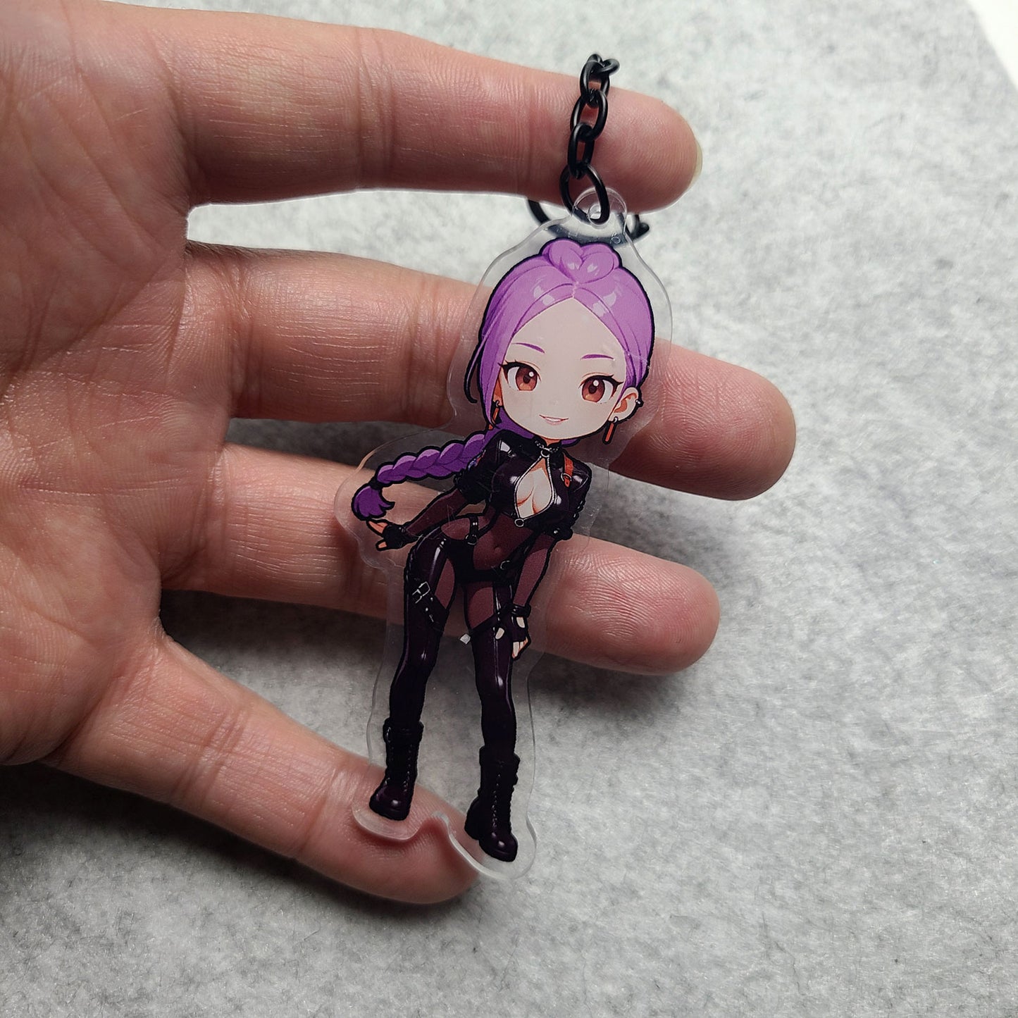 Demon Hunters Rumi - Chibi Acrylic Keychain – 3.5” KPOP: