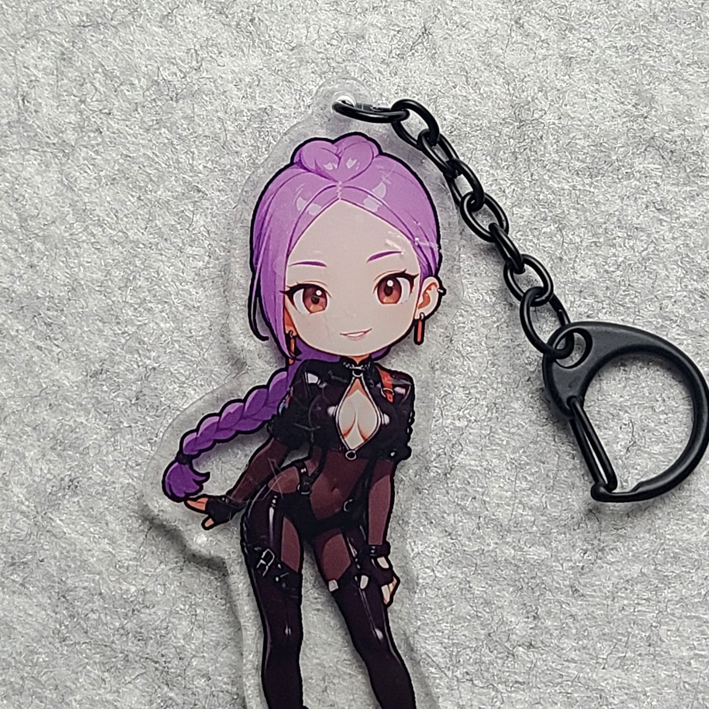 Demon Hunters Rumi - Chibi Acrylic Keychain – 3.5” KPOP: