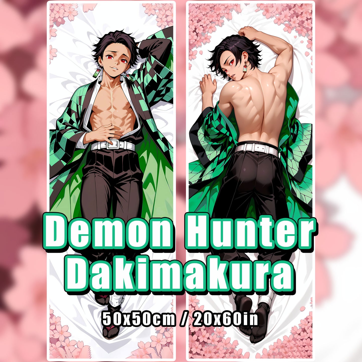 Tanjiro Kamado - Demon Slayer - Body Pillow Cover – Dakimakura