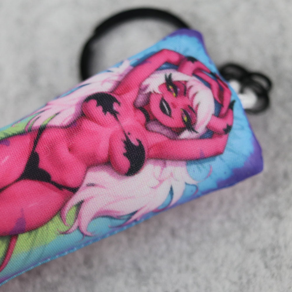 Verosika Mayday Mini Dakimakura Keychain: Anime Plush Bag Charm