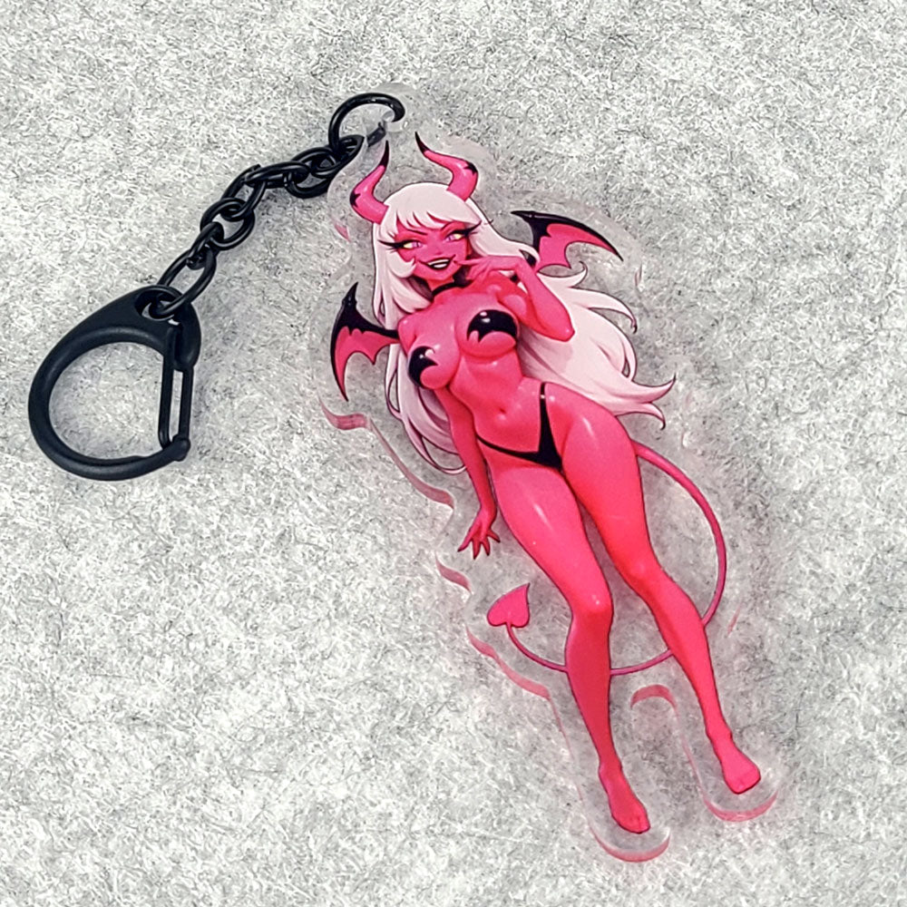 Verosika Mayday Anime Acrylic Keychain – 3.5” Double-Sided Fan Art Charm