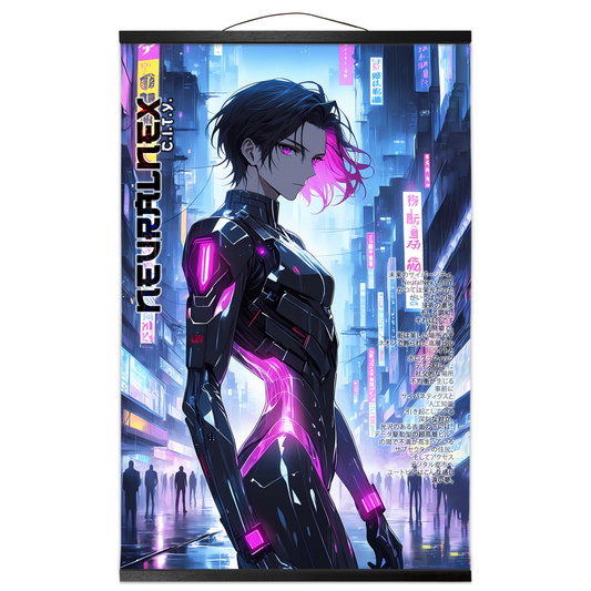 NeuralNex Series015 - Hanging Canvas Prints