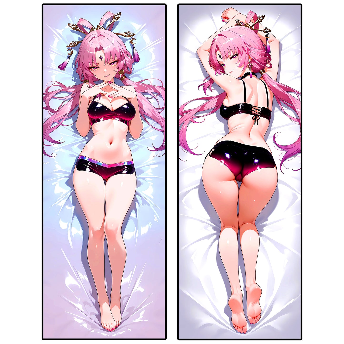Fu Xuan | Radiant Swimwear Ver. | Honkai Star Rail | Dakimakura (Body Pillowcase) - AdehnoryGifts