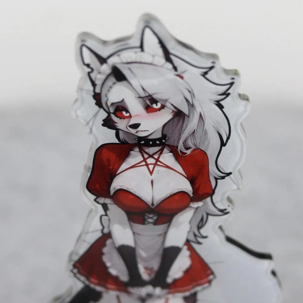 Loona Maid Outfit Acrylic Standee – “Bashful Edition” (13cm)