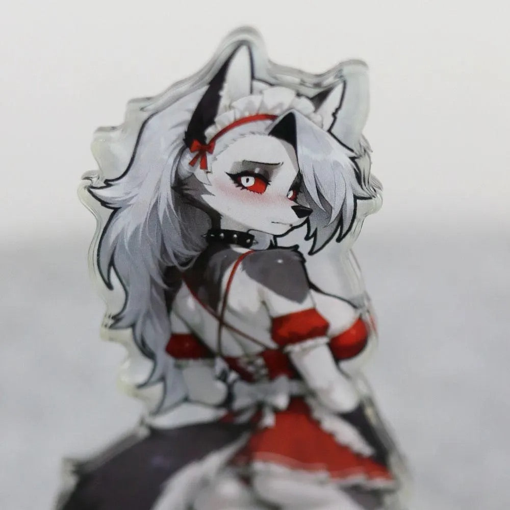 Loona Maid Outfit Acrylic Standee – “Bashful Edition” (13cm)