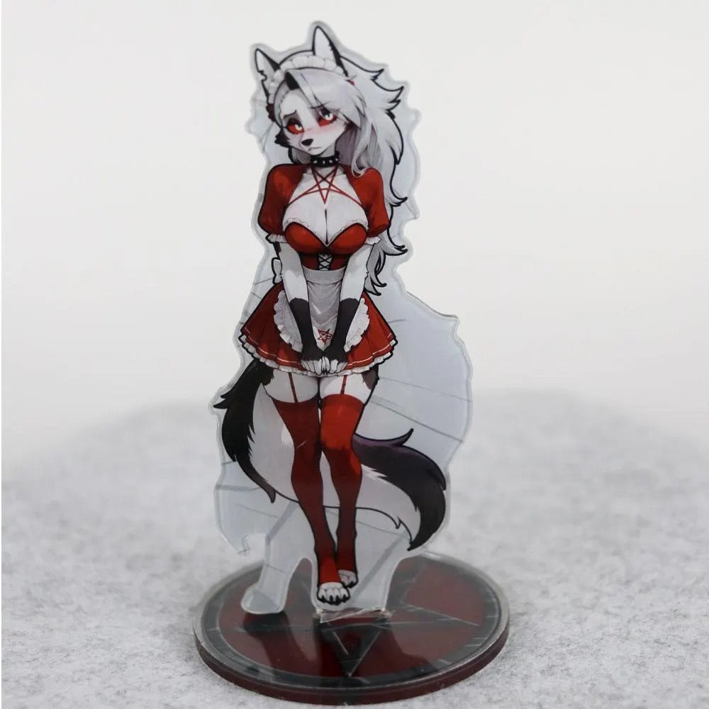 Loona Maid Outfit Acrylic Standee – “Bashful Edition” (13cm)