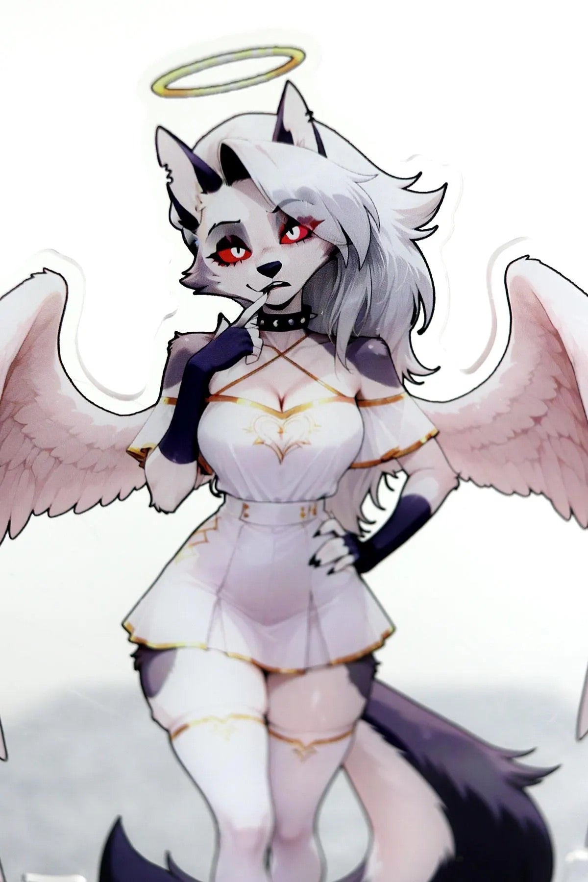 Loona Angel Acrylic Standee – 18cm Double-Sided