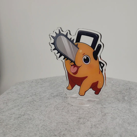 Pochita Acrylic Standee – 10cm Double-Sided